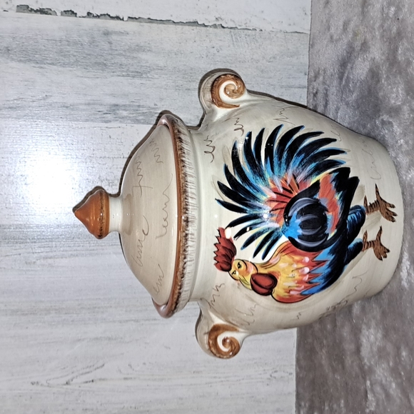 Dario Farrucci Designs Other - 0113 Dario Farrucci Designs Rooster Canister